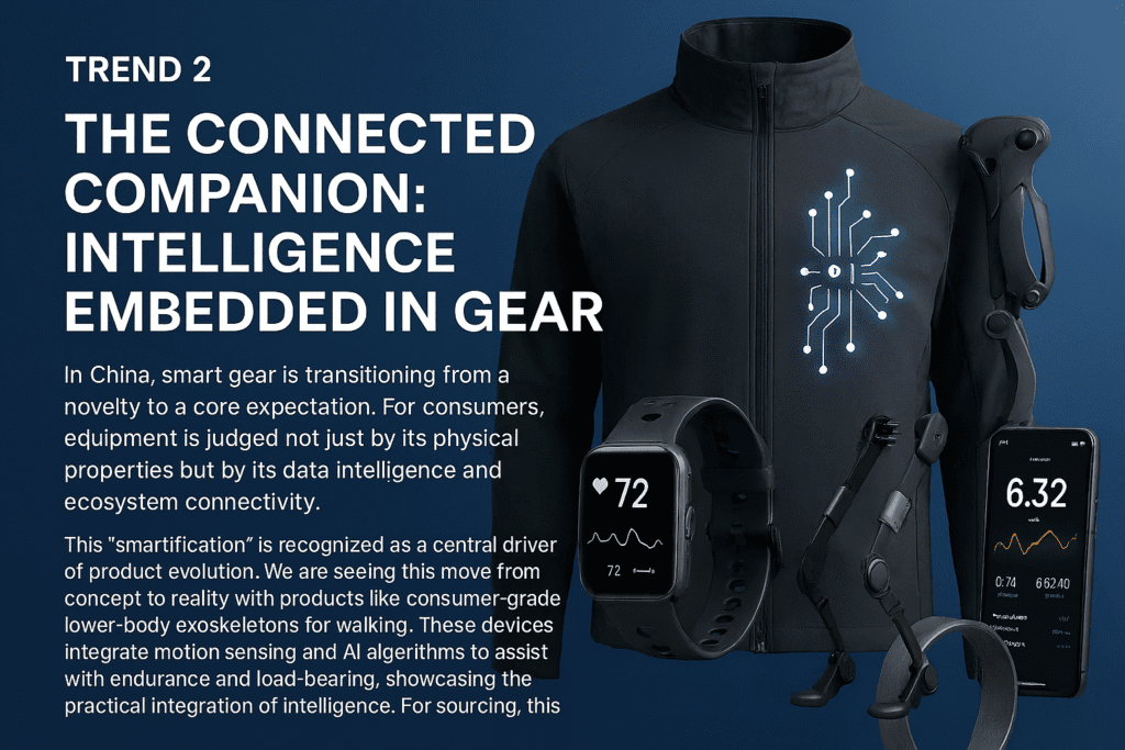 Trend 2: The Connected Companion: Intelligence Embedded in Gear