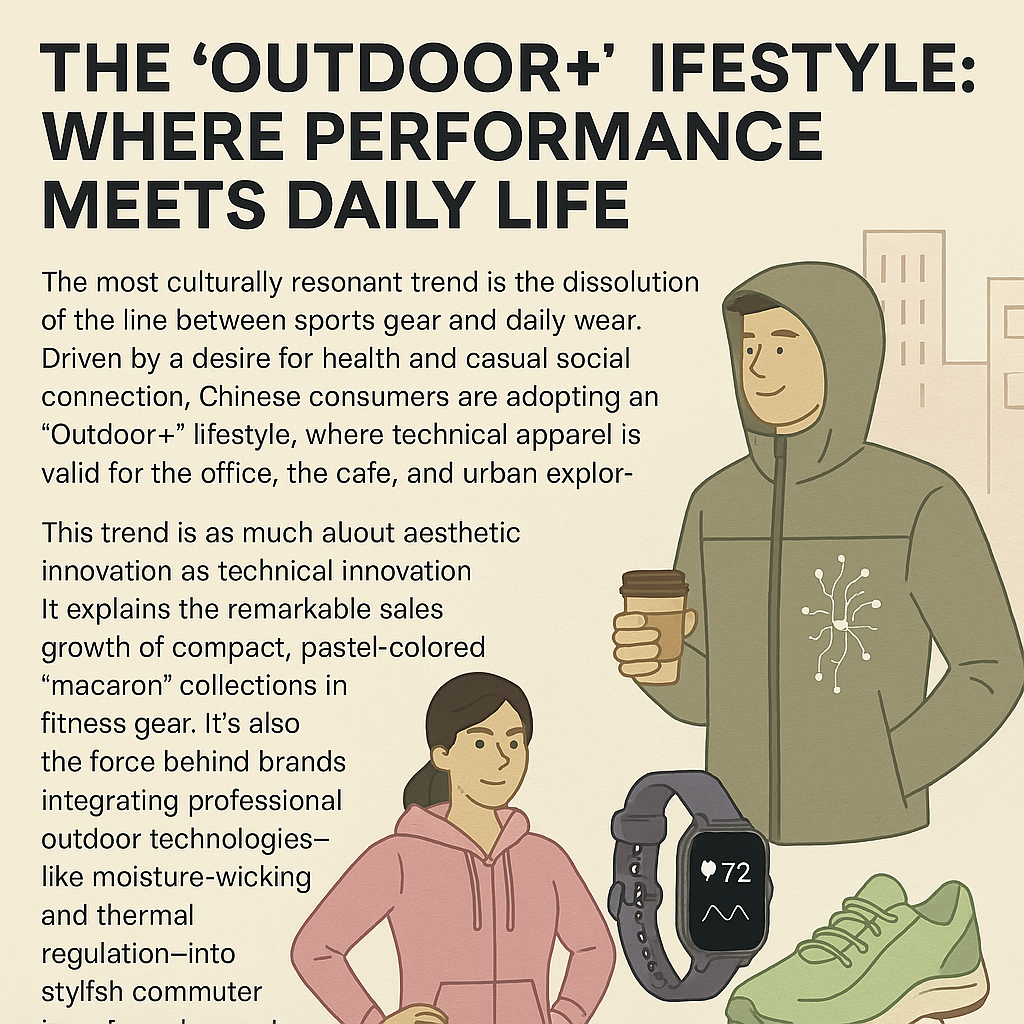 Trend 3: The "Outdoor+" Lifestyle: Where Performance Meets Daily Life