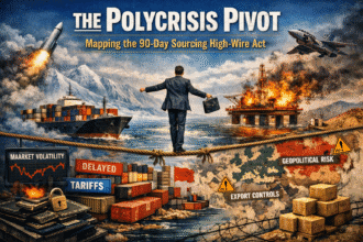 The Polycrisis Pivot: Mapping the 90-Day Sourcing High-Wire Act